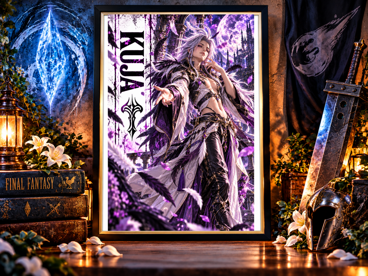 Final Fantasy Emet Kuja 13x19 Art Print Poster | Choose 1 or Complete Set
