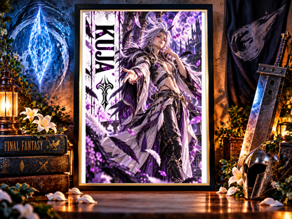 Final Fantasy Emet Kuja 13x19 Art Print Poster | Choose 1 or Complete Set