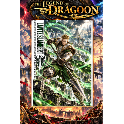 Legend of Dragoon LAVITZ 13x19 Art Print Poster | Choose 1 or Complete Set