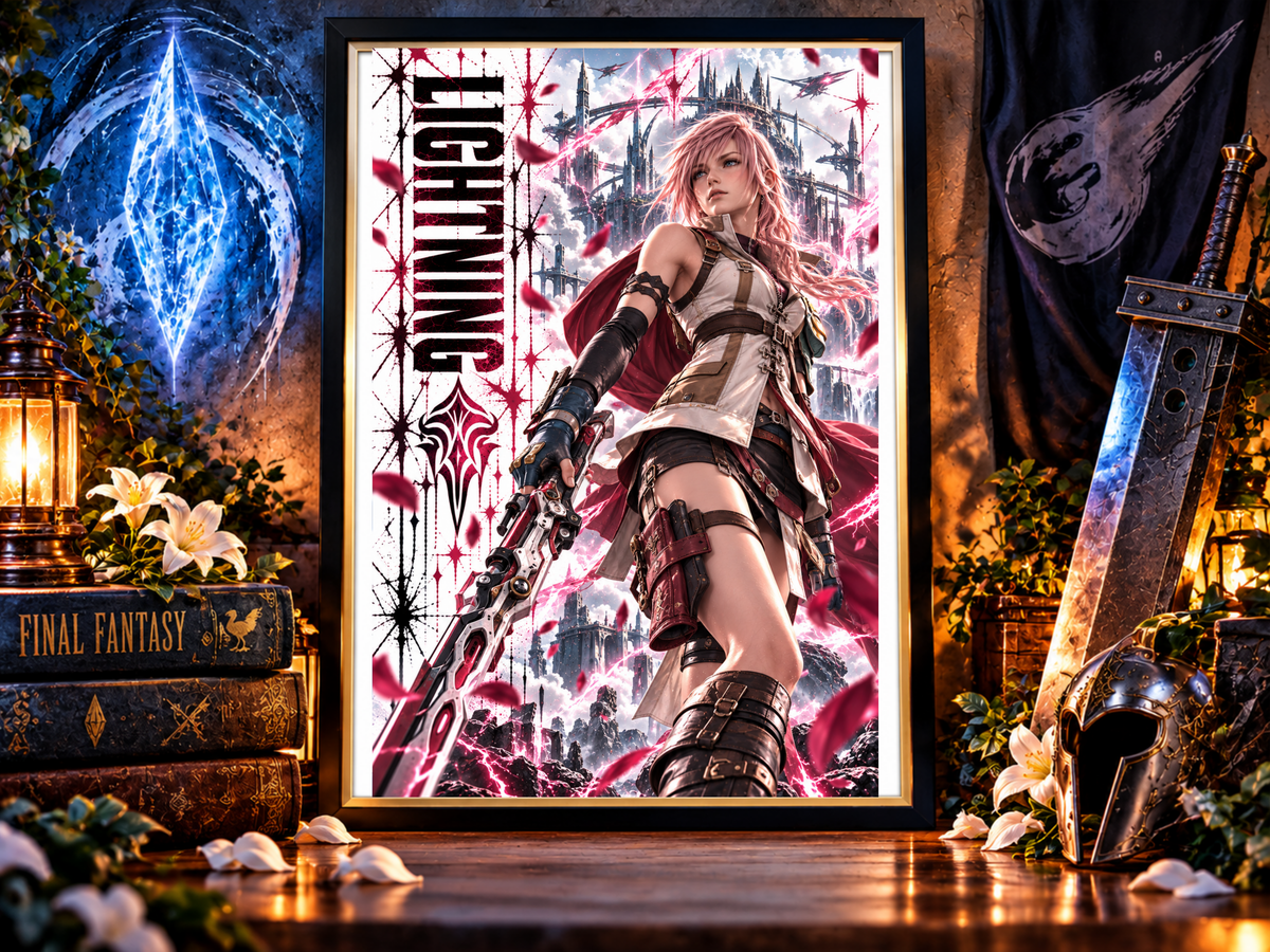 Final Fantasy Lightning 13x19 Art Print Poster | Choose 1 or Complete Set