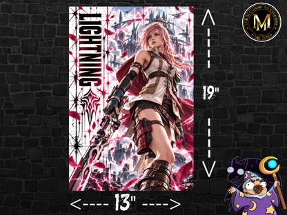 Final Fantasy Lightning 13x19 Art Print Poster | Choose 1 or Complete Set