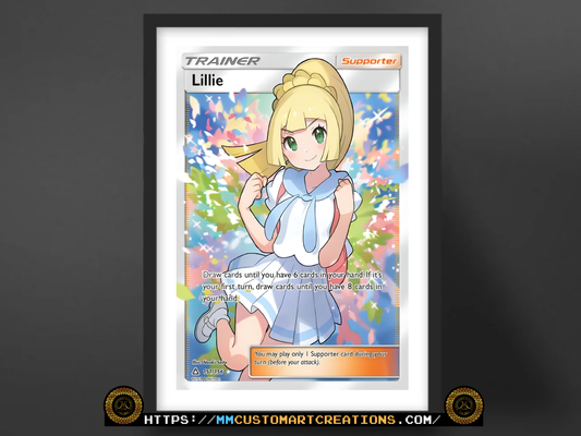 Lillie #151 Full Art Trainer Ultra Prism (UPR) Poster Print - Available in Two Sizes