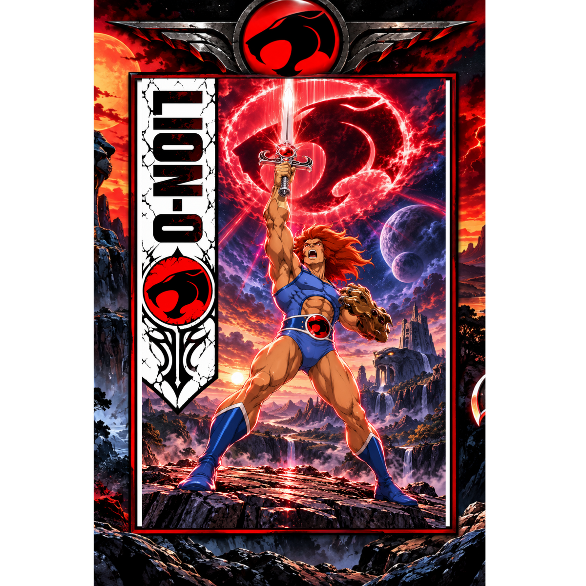 Thundercats LION-O 13x19 Art Print Poster | Choose 1 or Complete Set