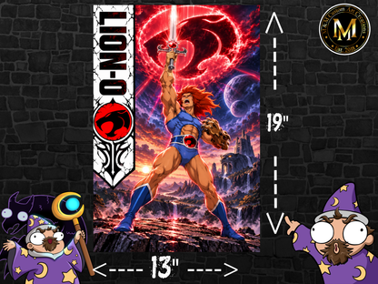 Thundercats LION-O 13x19 Art Print Poster | Choose 1 or Complete Set