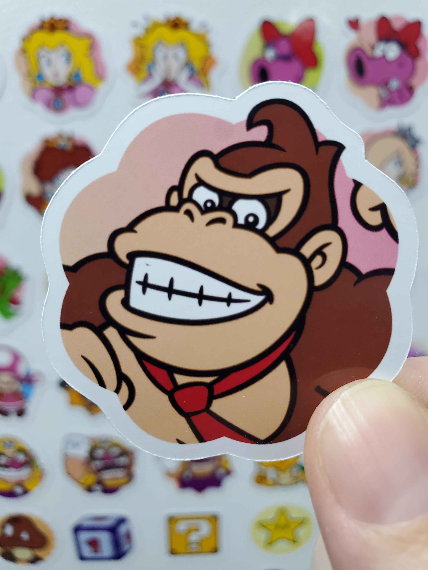 Mario Party Superstars Fridge Magnet Set | 68 Glossy Vinyl Collectible Magnets