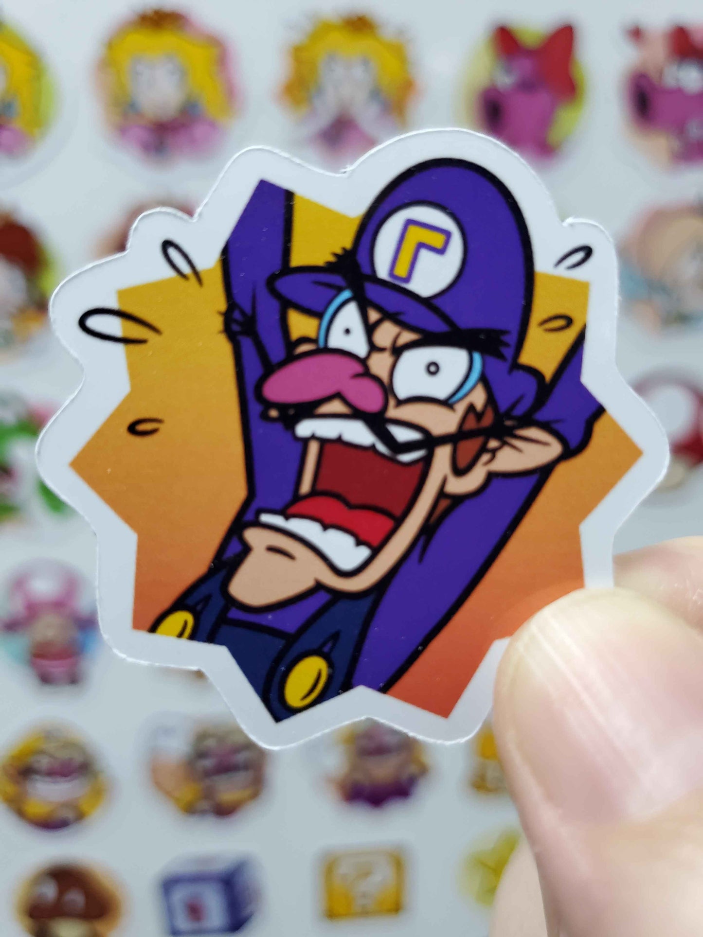 Mario Party Superstars Fridge Magnet Set | 68 Glossy Vinyl Collectible Magnets