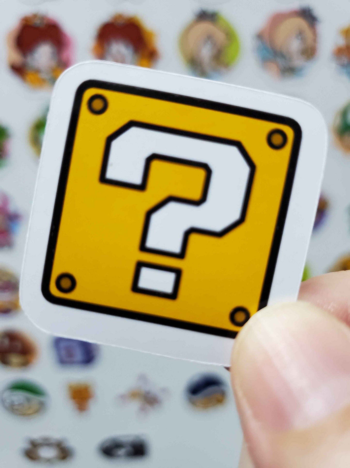 Mario Party Superstars Fridge Magnet Set | 68 Glossy Vinyl Collectible Magnets