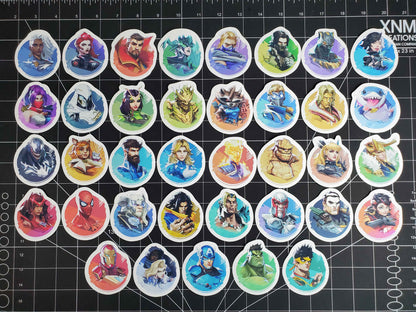 Colección De Pegatinas Marvel Universe - Álbum Con 216 Cromos Y Tarjetas Postales De Edición Limitada