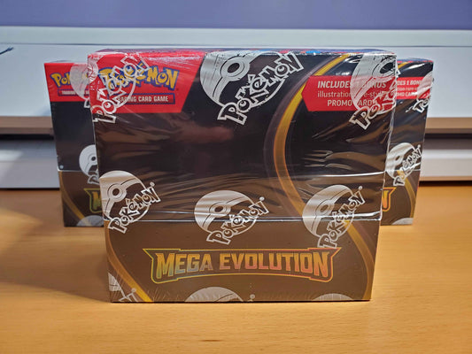 Mega Evolutions Booster Boxes – Pokémon TCG | Factory Sealed Booster Packs, Pokemon Cards