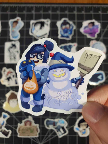 Overwatch 2 Mei Hero Spray's Sticker Set | 26 High Quality Glossy Vinyls