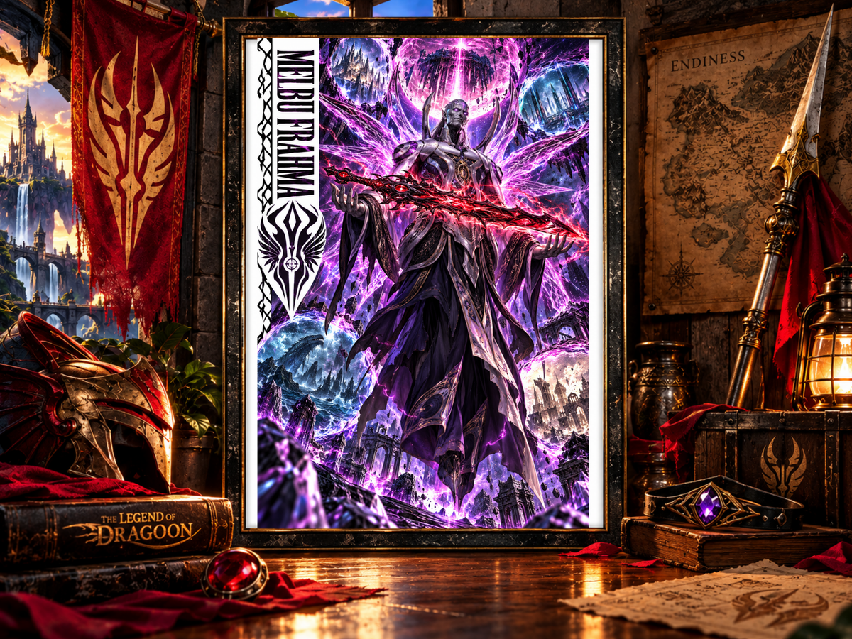 Legend of Dragoon MELBU FRAHMA 13x19 Art Print Poster | Choose 1 or Complete Set