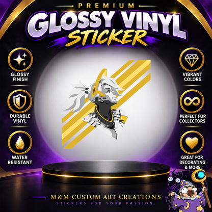 Mercy from Overwatch 2 Glossy Vinyl Sticker SHEETS