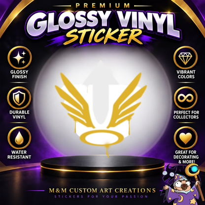 Mercy from Overwatch 2 Glossy Vinyl Sticker SHEETS