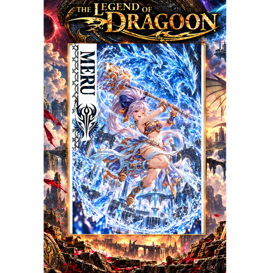 Legend of Dragoon MERU 13x19 Art Print Poster | Choose 1 or Complete Set