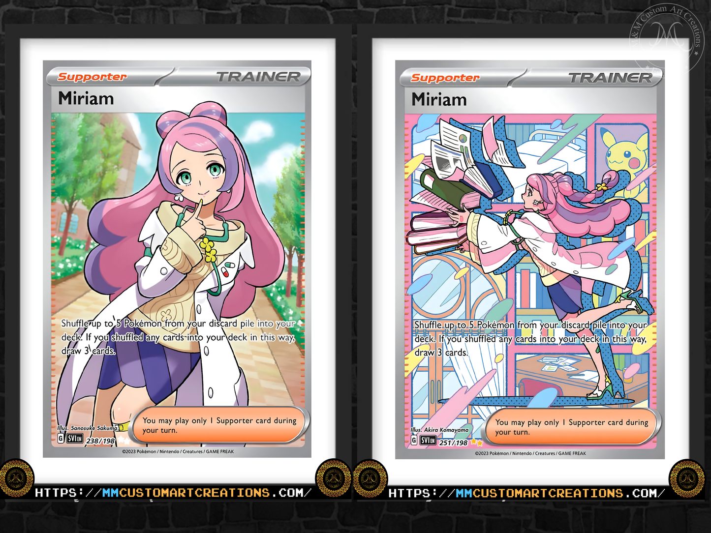 Miriam Pokémon Trainer Card Poster Print | Art from Paldea Region | Pokémon Wall Art