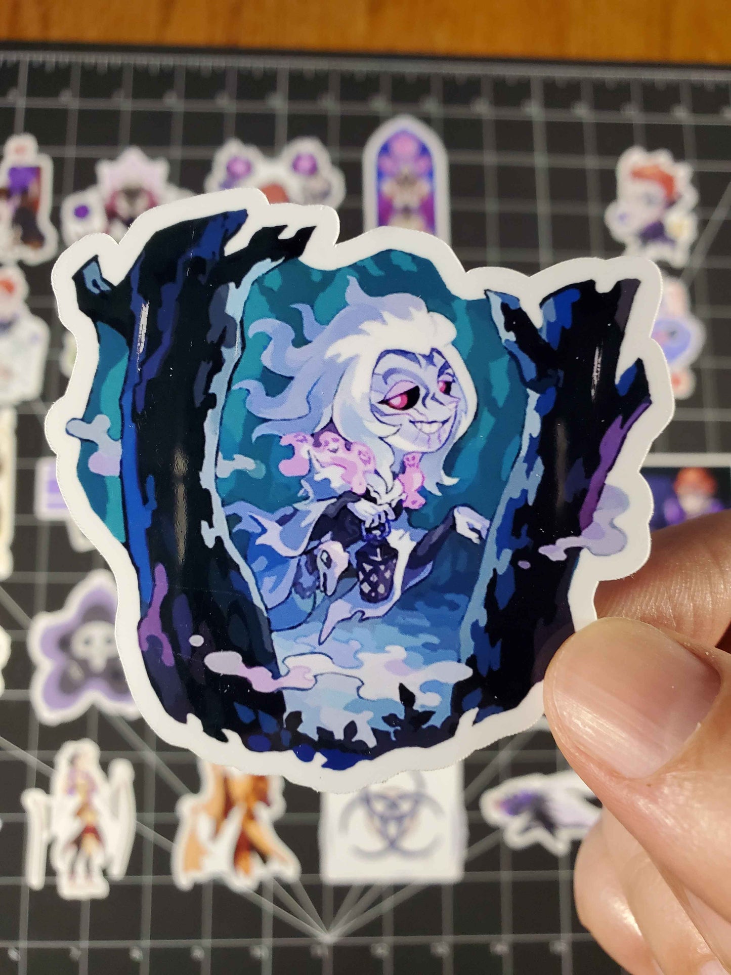 Overwatch 2 Moira Hero Spray's Sticker Set | 30 High Quality Glossy Vinyls