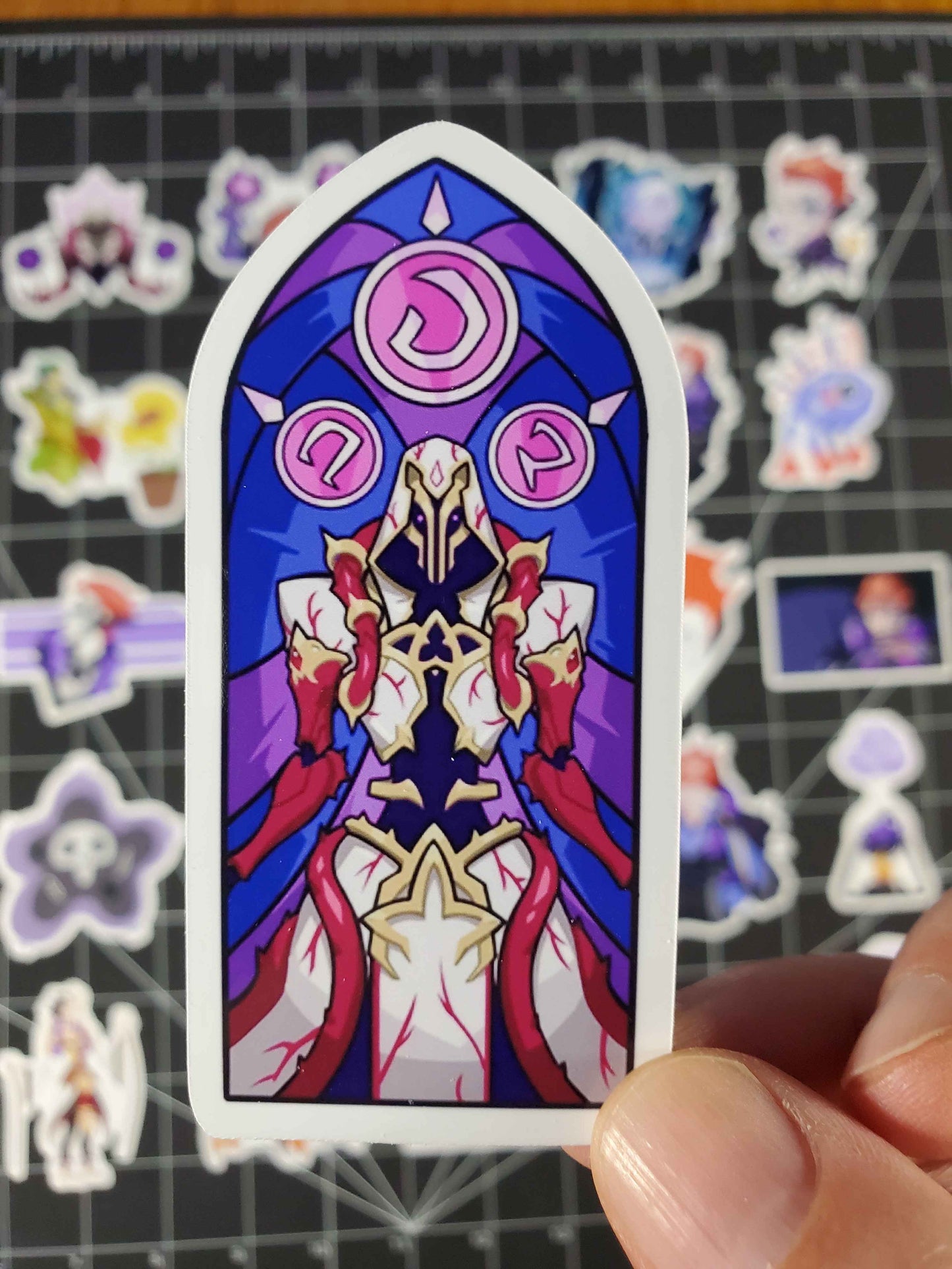 Overwatch 2 Moira Hero Spray's Sticker Set | 30 High Quality Glossy Vinyls