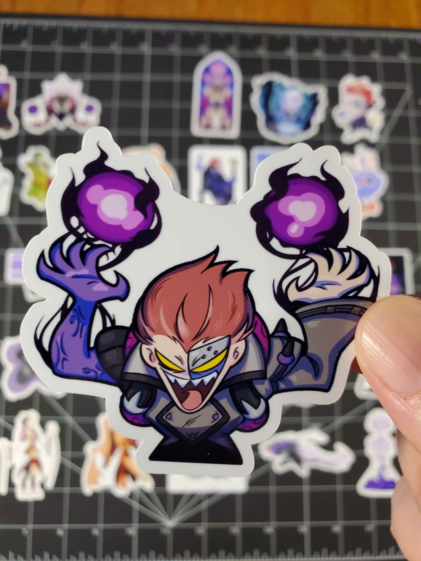 Overwatch 2 Moira Hero Spray's Sticker Set | 30 High Quality Glossy Vinyls