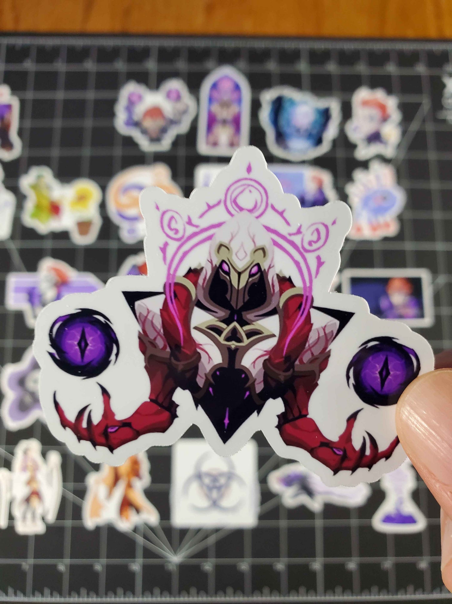 Overwatch 2 Moira Hero Spray's Sticker Set | 30 High Quality Glossy Vinyls