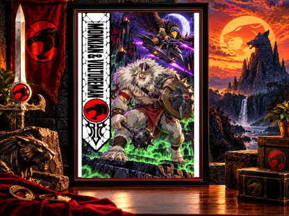 Thundercats MONKIAN & VULTUREMAN 13x19 Art Print Poster | Choose 1 or Complete Set