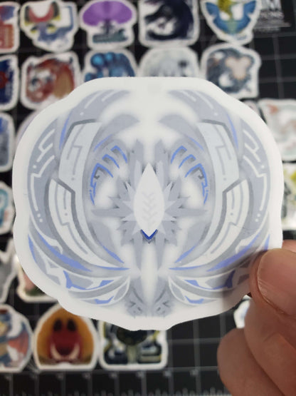 Monster Hunter Wilds 48 Sticker Set | Glossy & Matte Vinyl Decals