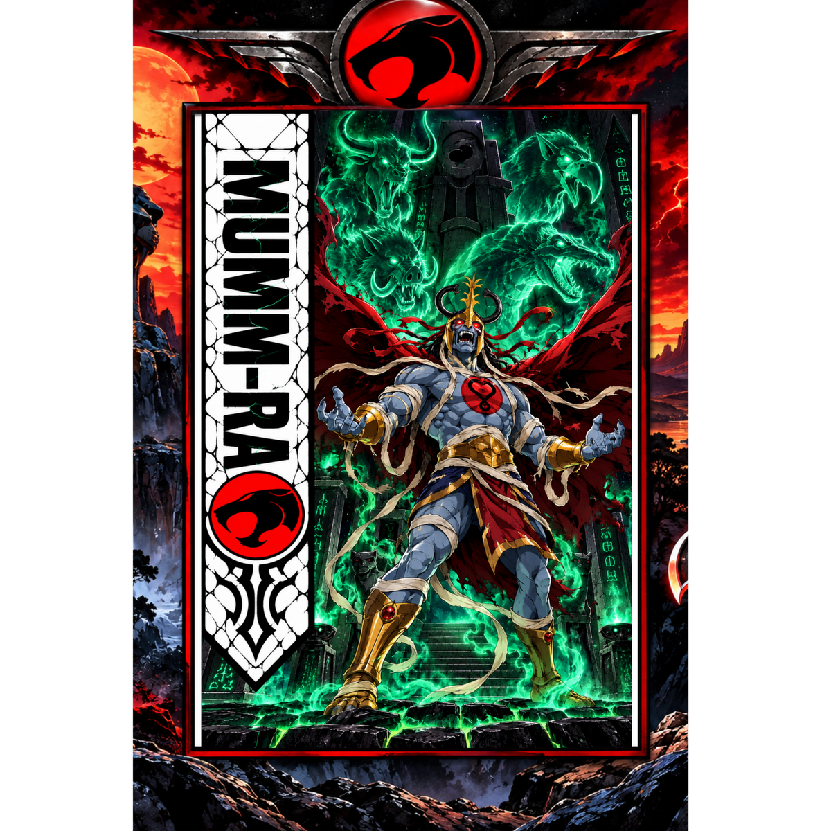 Thundercats MUMM-RA 13x19 Art Print Poster | Choose 1 or Complete Set