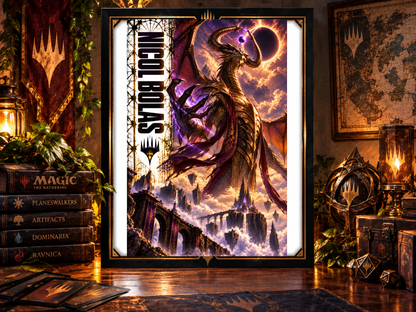 Magic The Gathering Nicol Bolas 13x19 Art Print Poster Choose 1 or Complete Set