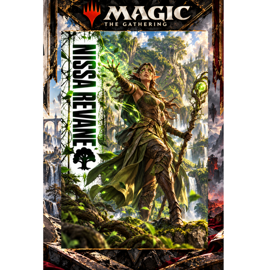 Magic The Gathering Nissa 13x19 Art Print Poster | Choose 1 or Complete Set