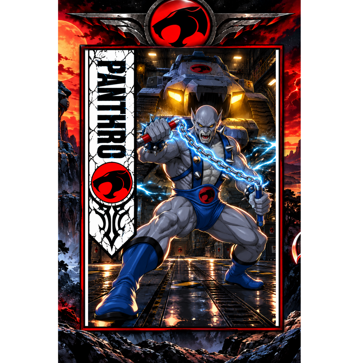 Thundercats PANTHRO 13x19 Art Print Poster | Choose 1 or Complete Set