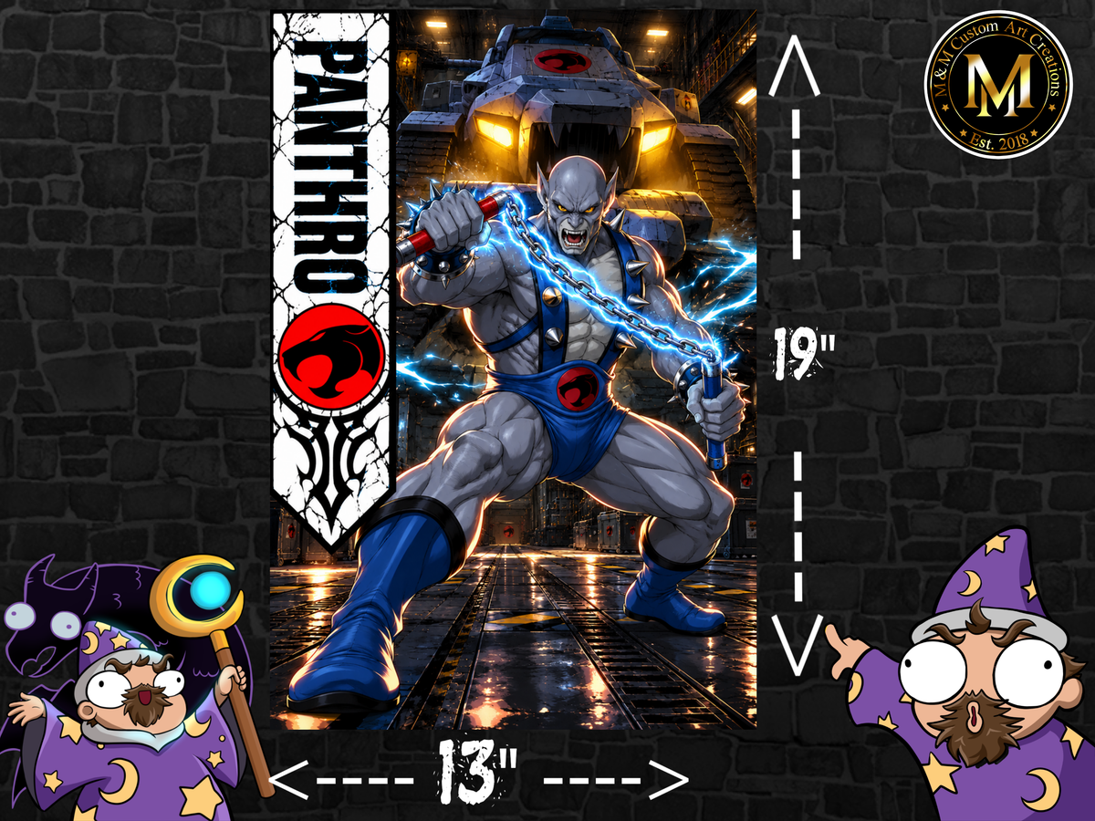 Thundercats PANTHRO 13x19 Art Print Poster | Choose 1 or Complete Set