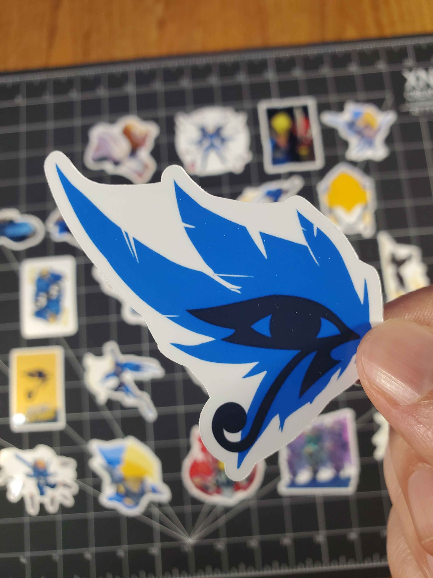 Overwatch 2 Pharah Hero Spray's Sticker Set | 29 High Quality Glossy Vinyls