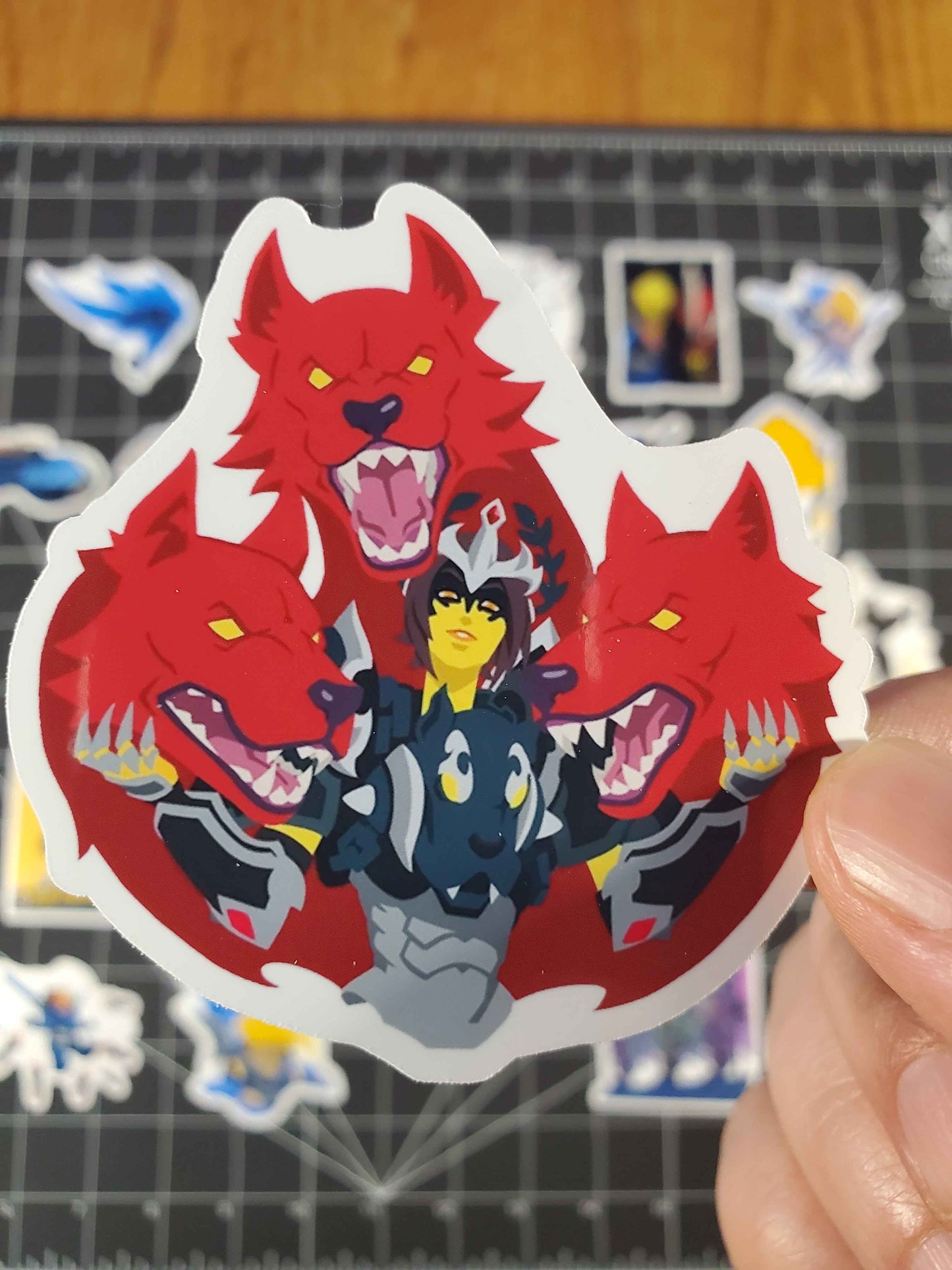 Overwatch 2 Pharah Hero Spray's Sticker Set | 29 High Quality Glossy Vinyls