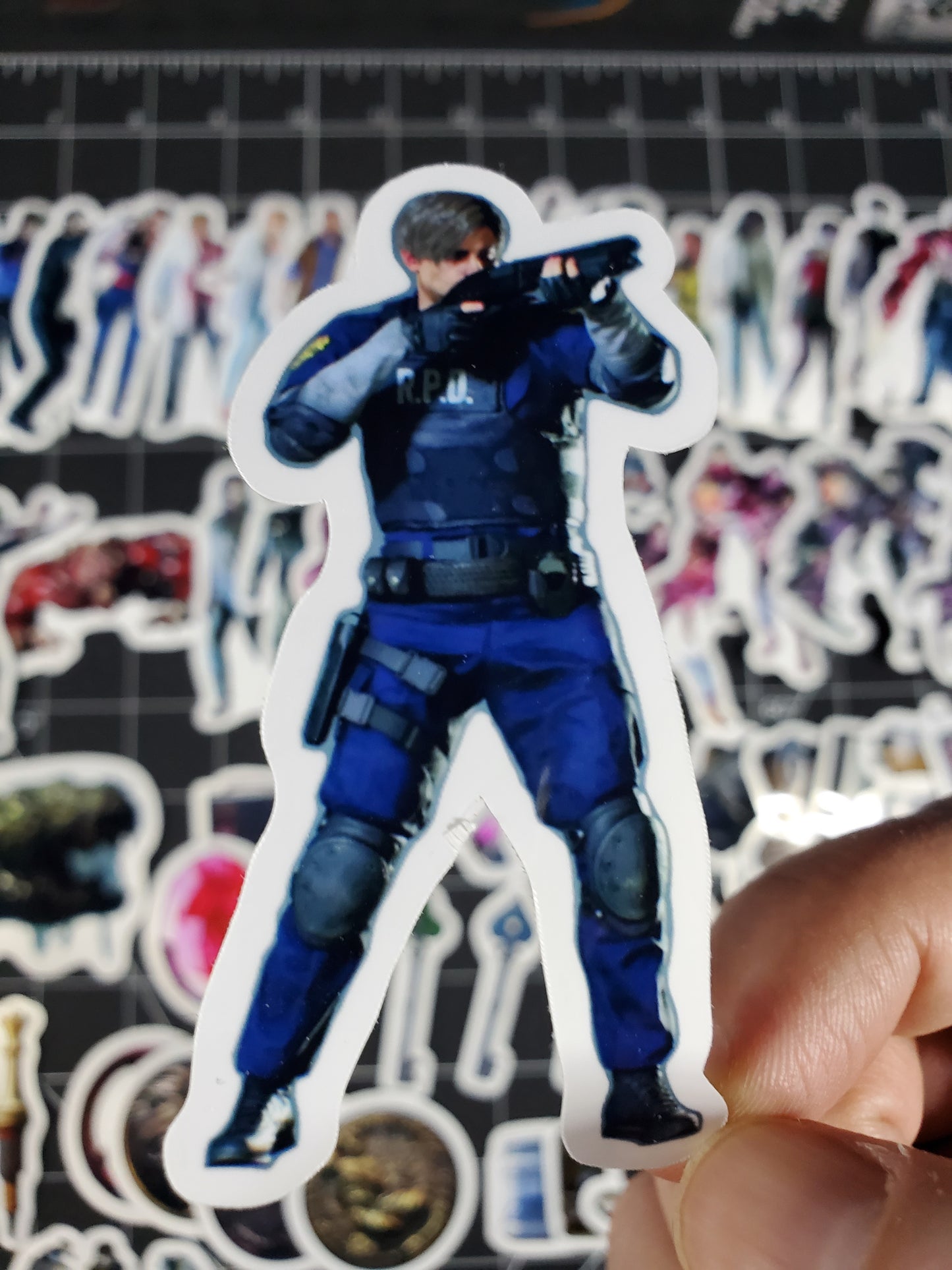 Resident Evil 2 Remake Sticker Pack | 106 High Quality Glossy Vinyl Decals