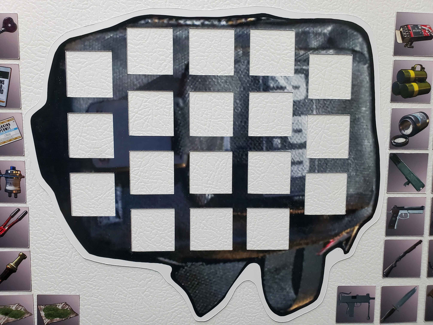 Resident Evil 2 Remake Magnets | Huge 70-Piece Item Magnet Set