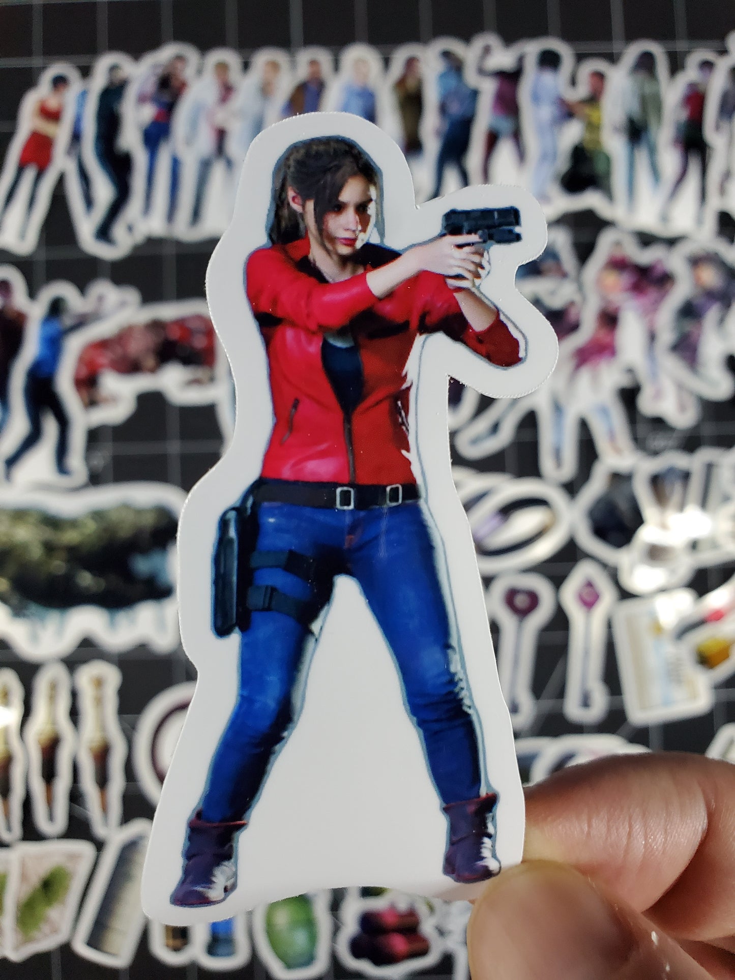 Resident Evil 2 Remake Sticker Pack | 106 High Quality Glossy Vinyl Decals