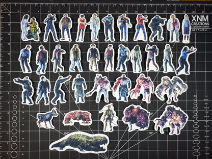 Resident Evil 2 Remake Sticker Pack | 106 High Quality Glossy Vinyl Decals