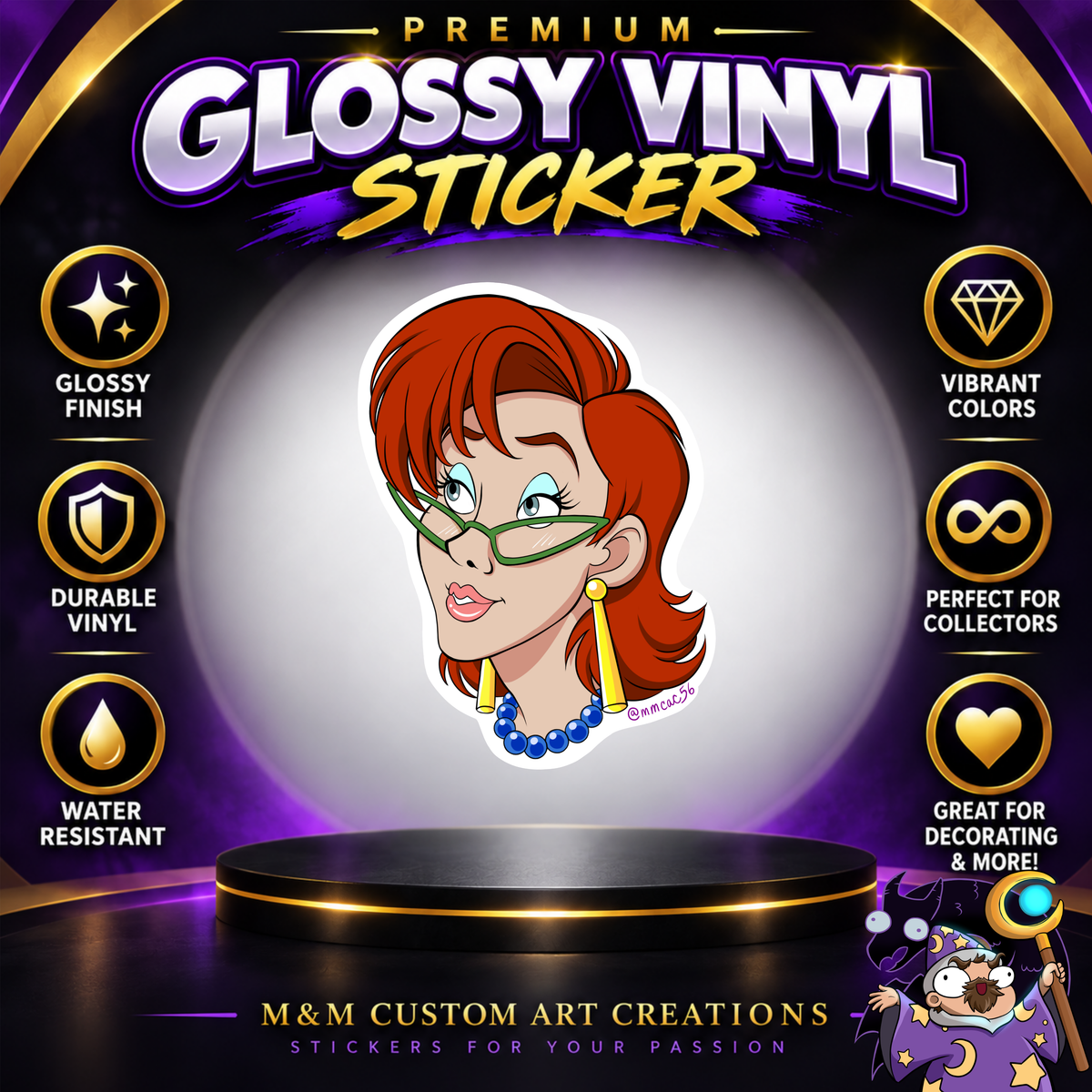 The Real Ghostbusters Stickers Set | Hero & Villain Set | 14 High-Quality Vinyl Decals