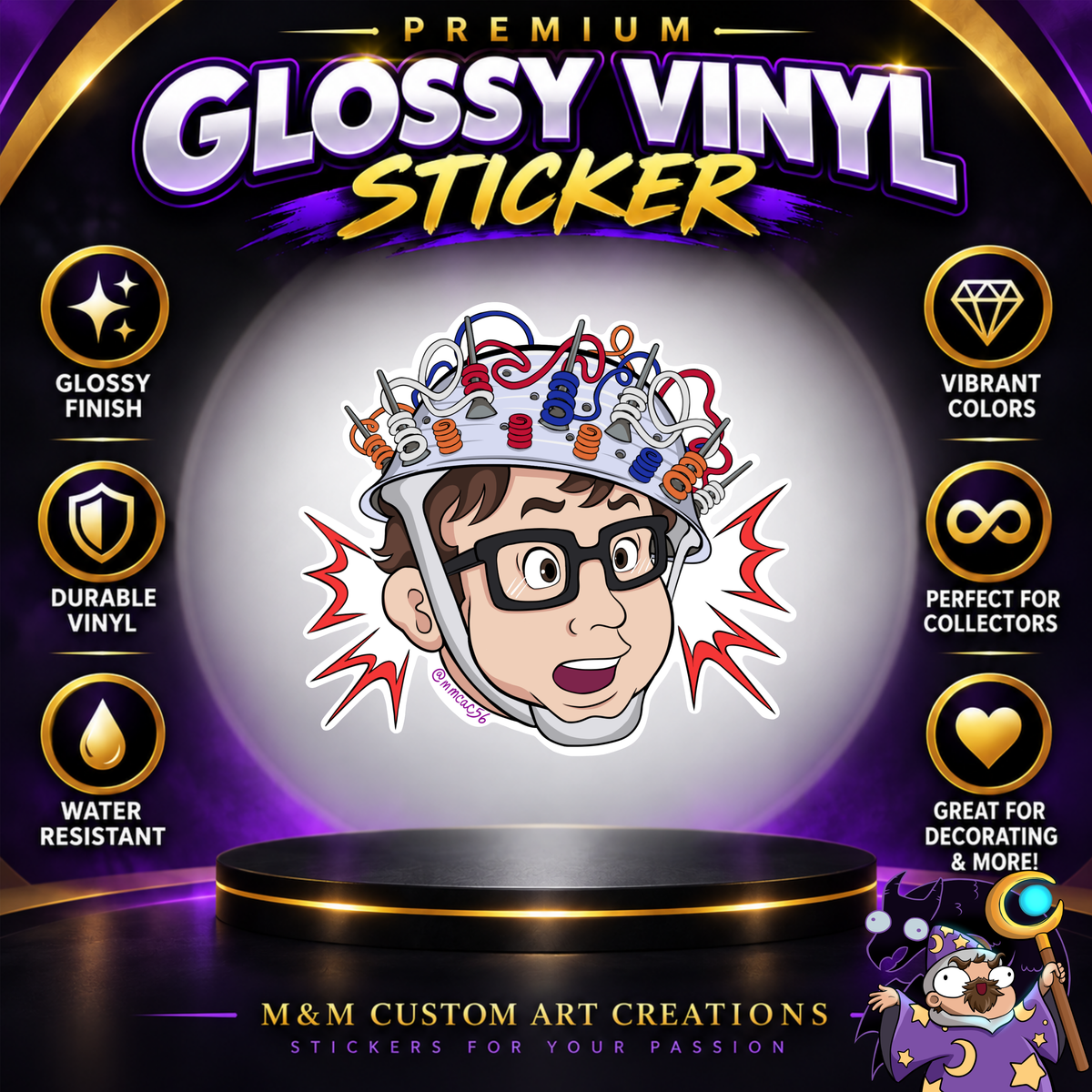 The Real Ghostbusters Stickers Set | Hero & Villain Set | 14 High-Quality Vinyl Decals