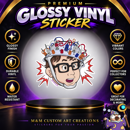 The Real Ghostbusters Stickers Set | Hero & Villain Set | 14 High-Quality Vinyl Decals