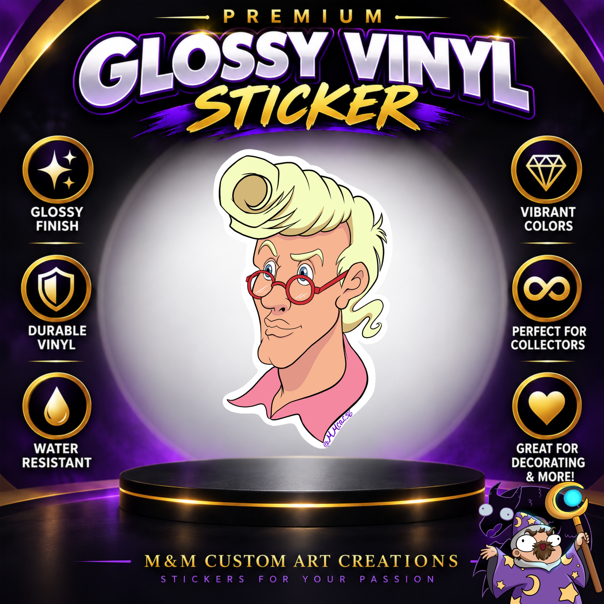 The Real Ghostbusters Glossy Vinyl Sticker SHEETS