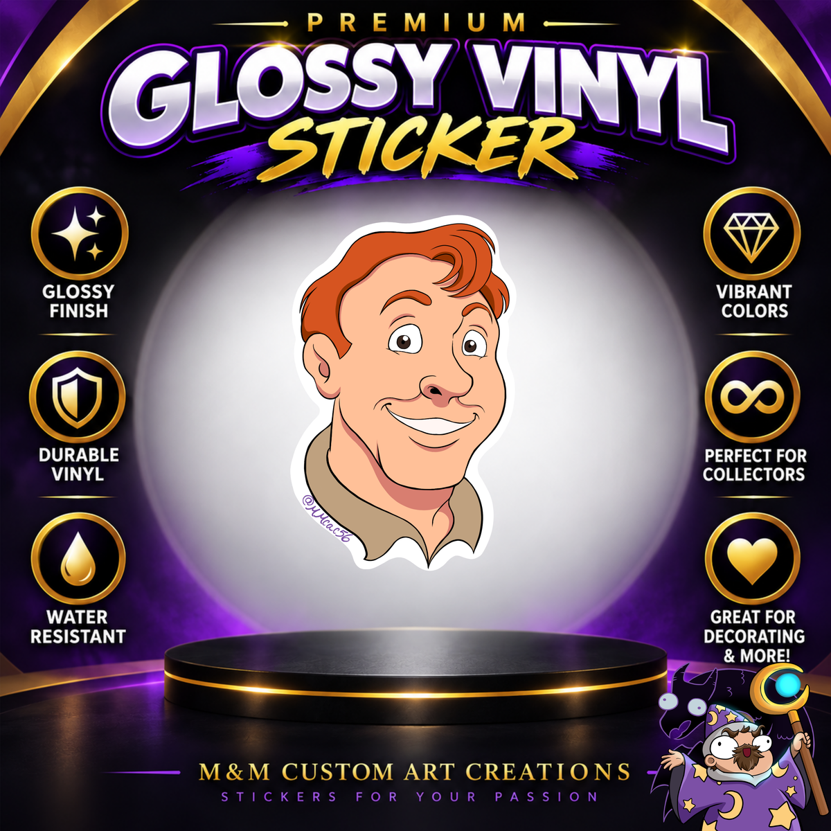 The Real Ghostbusters Glossy Vinyl Sticker SHEETS
