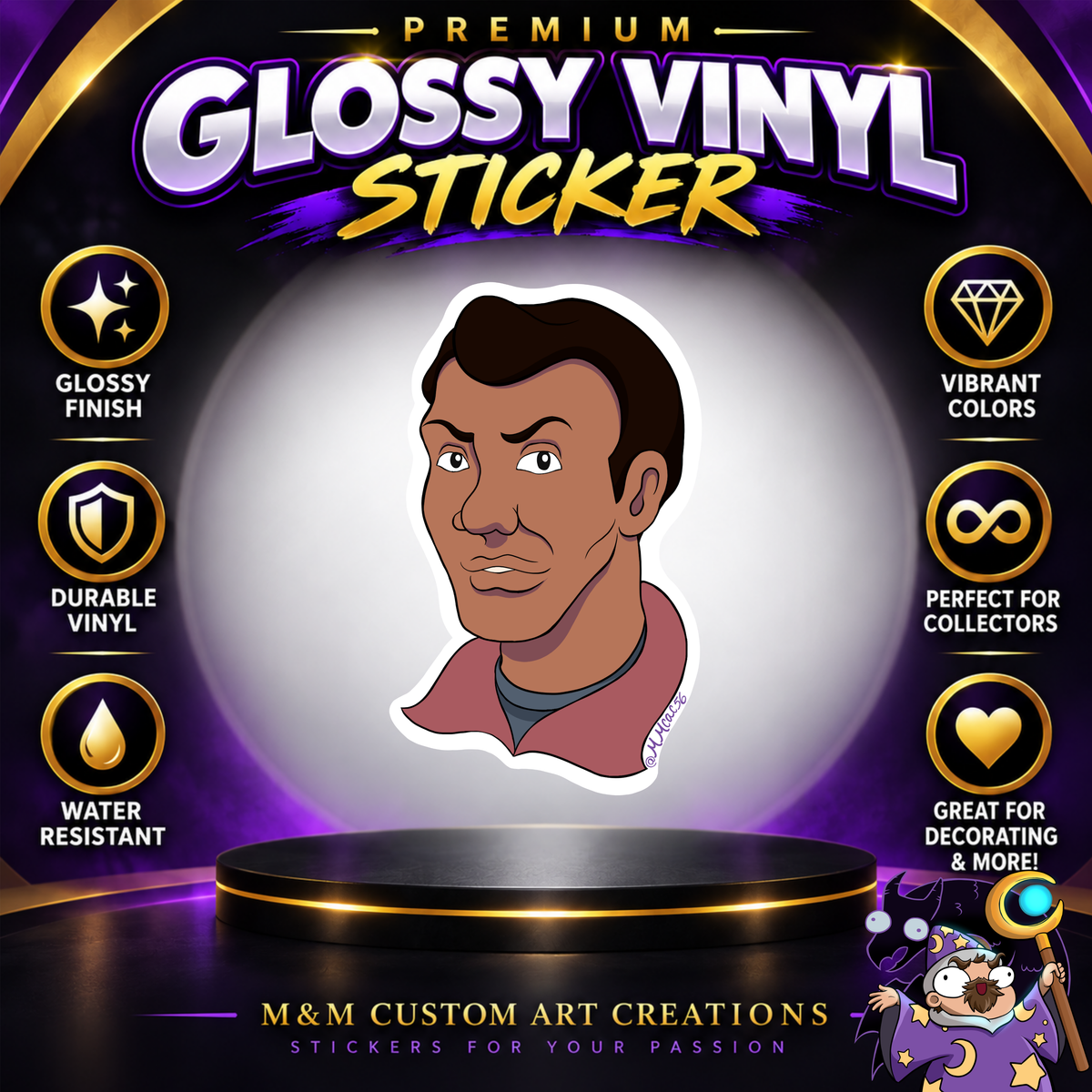 The Real Ghostbusters Glossy Vinyl Sticker SHEETS