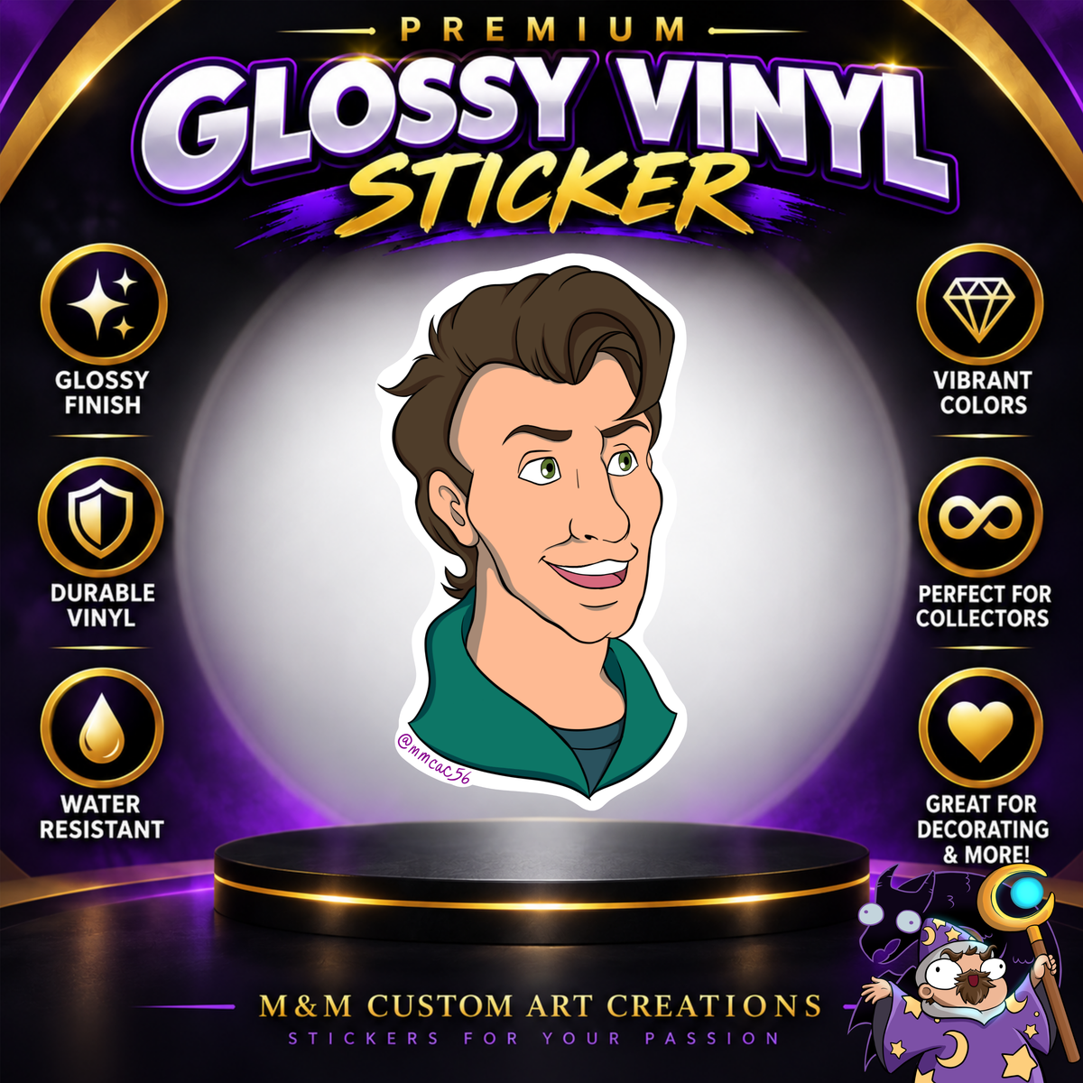 The Real Ghostbusters Glossy Vinyl Sticker SHEETS