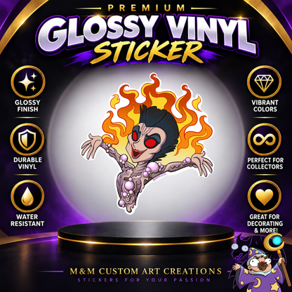The Real Ghostbusters Glossy Vinyl Sticker SHEETS