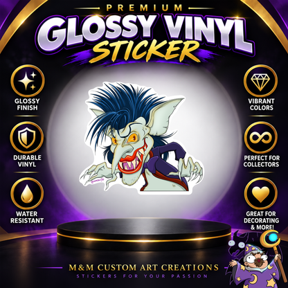 The Real Ghostbusters Glossy Vinyl Sticker SHEETS