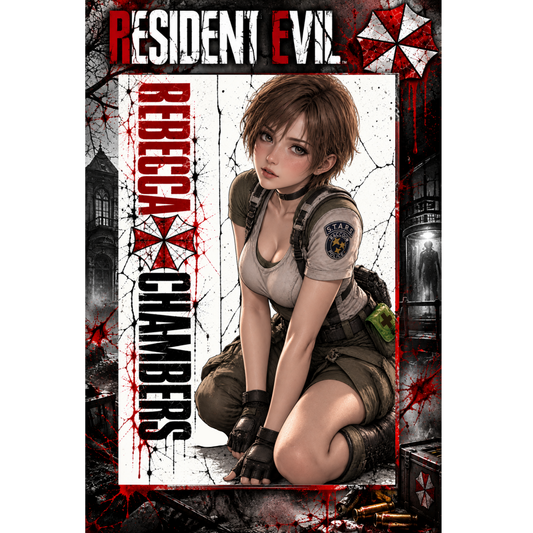 Resident Evil Rebecca Chambers 13x19 Art Print Poster | Choose 1 or Complete Set