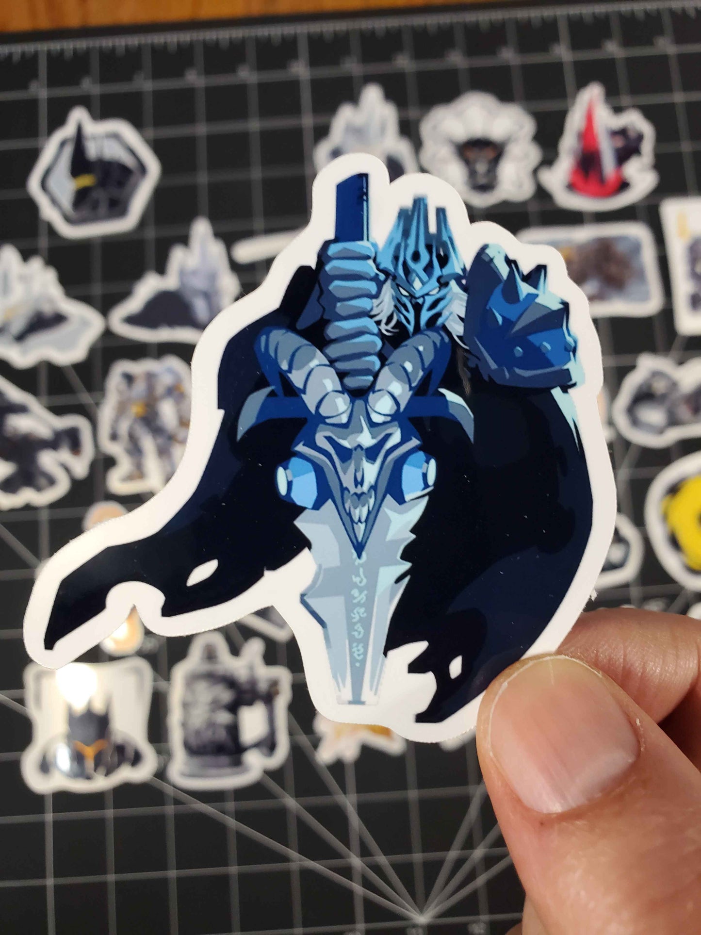 Overwatch 2 Reinhardt Hero Spray's Sticker Set | 28 High Quality Glossy Vinyls
