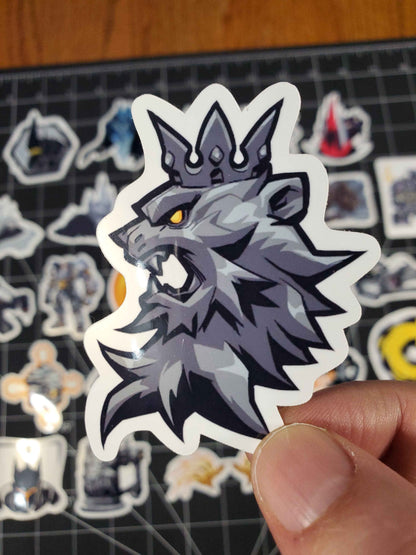 Overwatch 2 Reinhardt Hero Spray's Sticker Set | 28 High Quality Glossy Vinyls