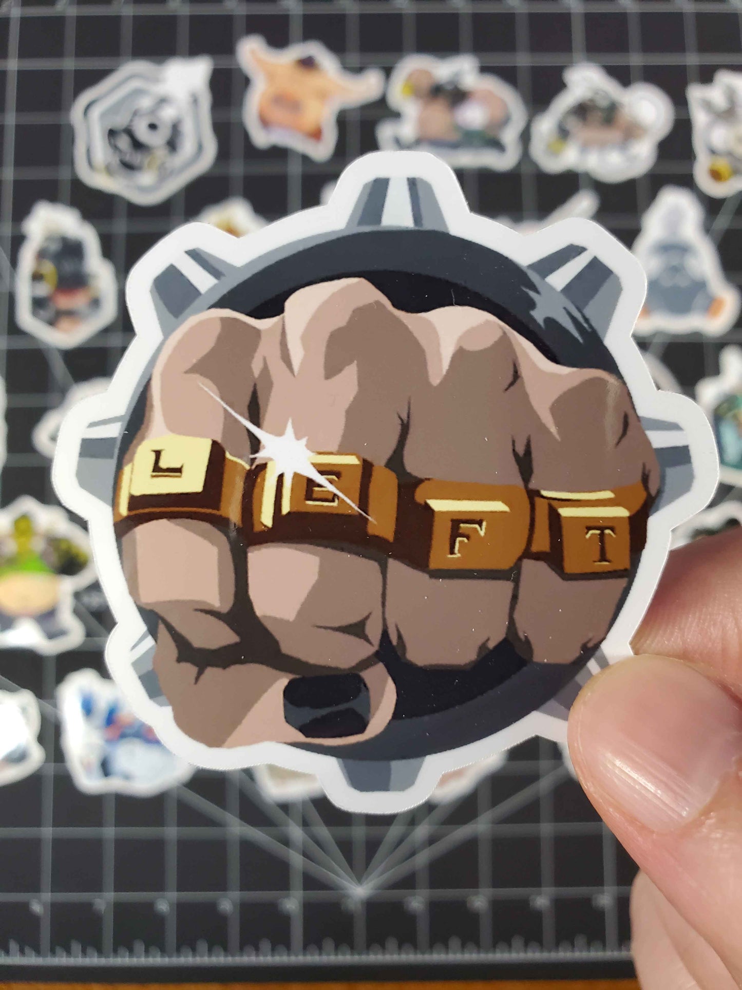 Overwatch 2 Roadhog Hero Spray's Sticker Set | 28 High Quality Glossy Vinyls
