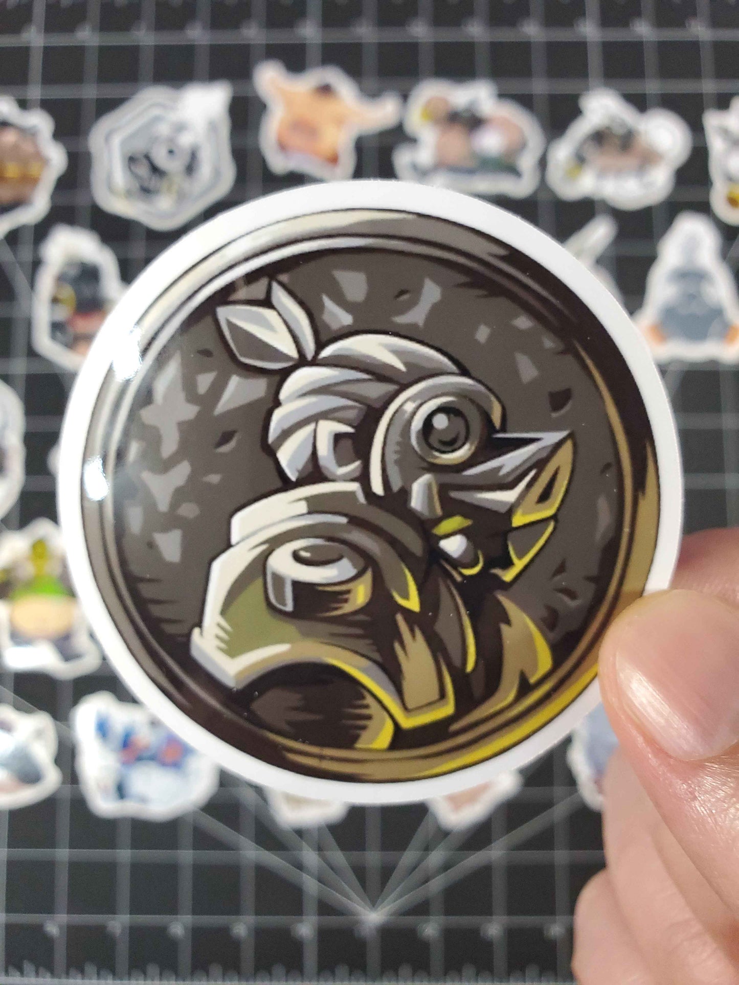 Overwatch 2 Roadhog Hero Spray's Sticker Set | 28 High Quality Glossy Vinyls